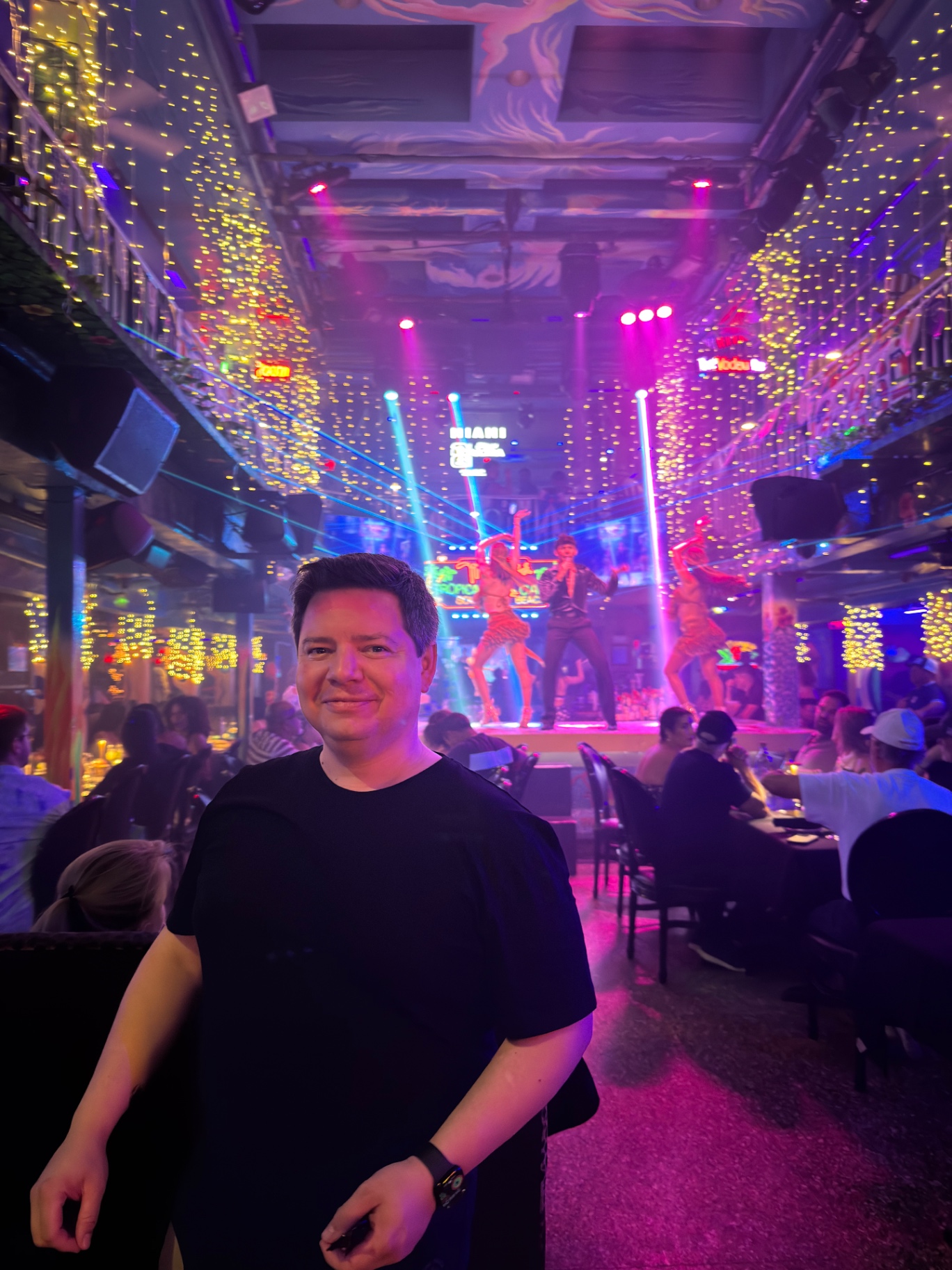 When the room turns pink, Miami